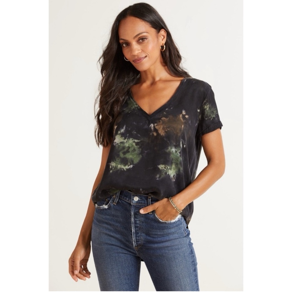 Anthropologie Cloth and Stone tied dye t shirt